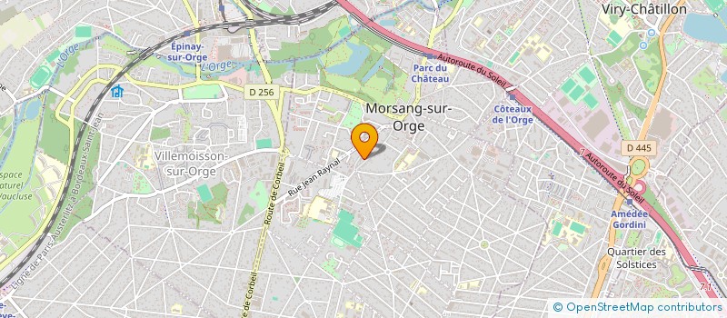 localisation de l'entreprise TAXI WILLY à MORSANG-SUR-ORGE