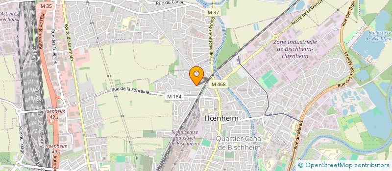 localisation de l'entreprise TAXI WOLF RAPHAEL  HNHEIM