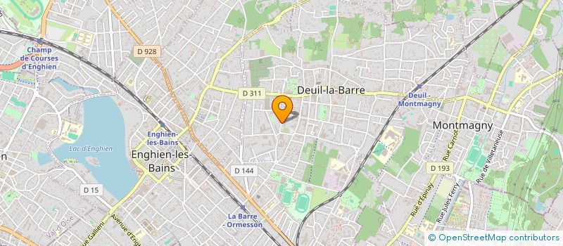 localisation de l'entreprise TAXI YAN  DEUIL-LA-BARRE