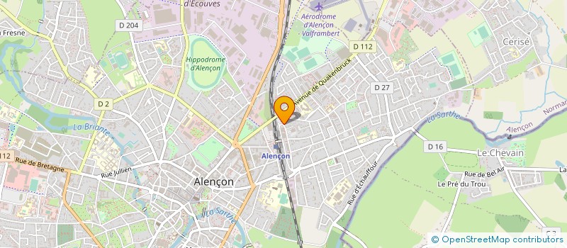 localisation de l'entreprise TAXI ZANETTI à CUISSAI