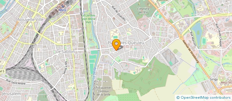 localisation de l'entreprise TAXI ZEPHIRIN  METZ