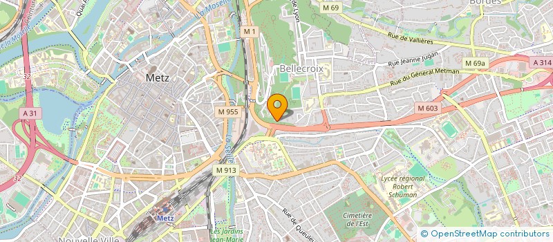 localisation de l'entreprise TAXI ZH  METZ