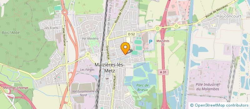 localisation de l'entreprise TAXI ZIANE  MAIZIERES-LES-METZ