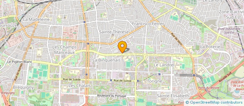 localisation de l'entreprise TAXI35  RENNES