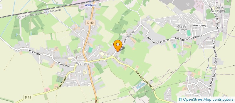 localisation de l'entreprise TAXIATS  WALLERS