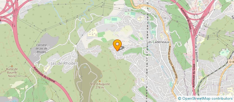 localisation de l'entreprise TAXIBALI à LES PENNES-MIRABEAU