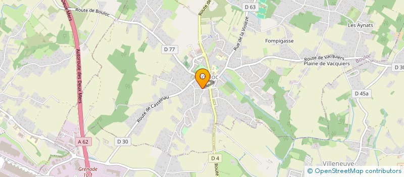 localisation de l'entreprise TAXICAL à BOULOC