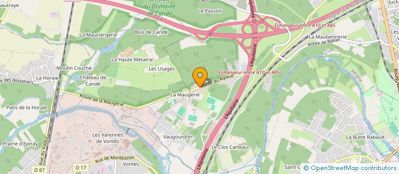 localisation de l'entreprise TAXIDANI  VEIGNE