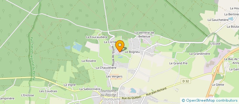 localisation de l'entreprise TAXIDERMIE VIEL MARTIN à TOUROUVRE AU PERCHE