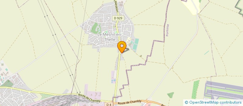 localisation de l'entreprise TAXILLICOISE  LE MESNIL-EN-THELLE