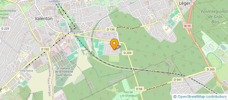 localisation de l'entreprise TAXIMED 94  LIMEIL-BREVANNES