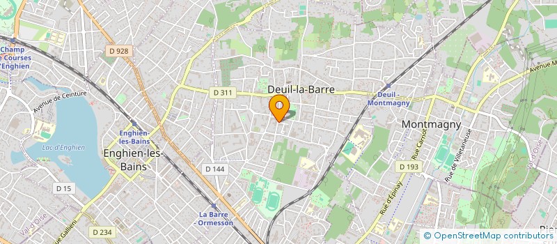 localisation de l'entreprise TAXIMED73  DEUIL-LA-BARRE