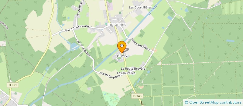 localisation de l'entreprise TAXINATHALIE.M.A. à INGRANNES
