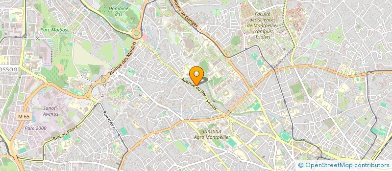 localisation de l'entreprise TAXINET  MONTPELLIER