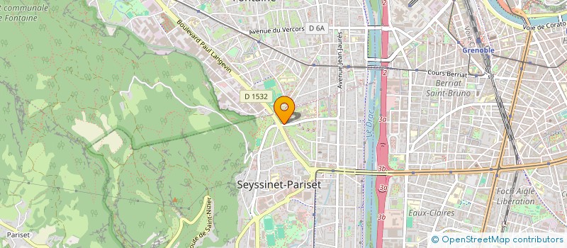 localisation de l'entreprise TAXINICOLASG  SEYSSINET-PARISET