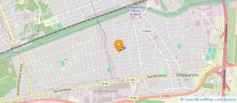 localisation de l'entreprise TAXINISSA  VILLEPARISIS