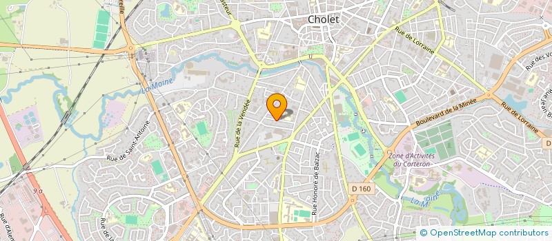 localisation de l'entreprise TAXIPHIL 49 à CHOLET