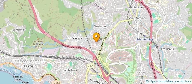 localisation de l'entreprise TAXIPHONE à MARSEILLE