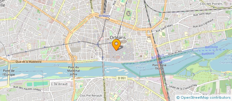 localisation de l'entreprise TAXIPHONE à ORLEANS