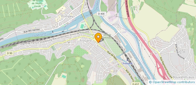 localisation de l'entreprise TAXIPHONE  FROUARD