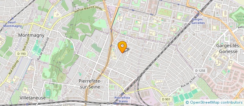 localisation de l'entreprise TAXIPHONE DE LA CITE à PIERREFITTE-SUR-SEINE
