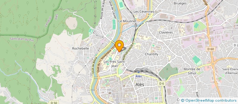 localisation de l'entreprise TAXIPHONE ELKHALIL  ALES