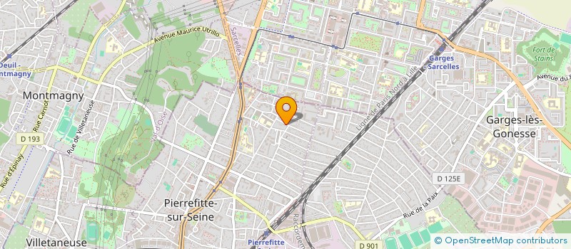 localisation de l'entreprise TAXIPROMAX  PIERREFITTE-SUR-SEINE