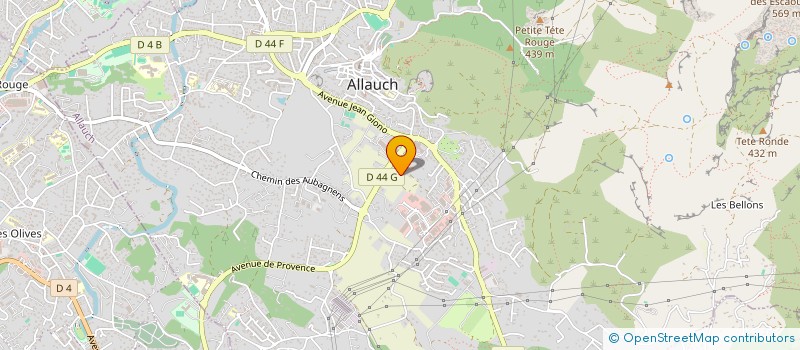 localisation de l'entreprise TAXIS 13 ZEN à ALLAUCH