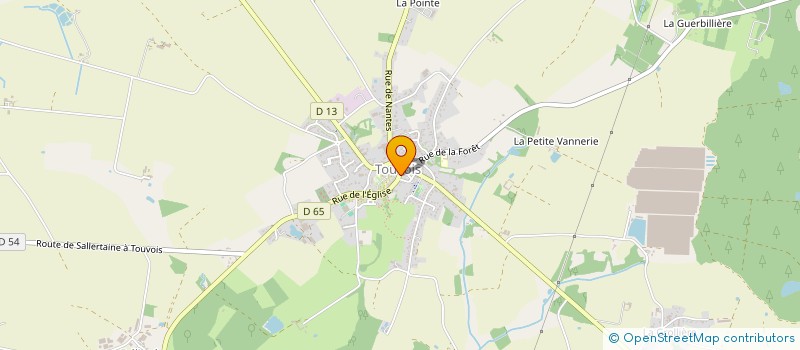 localisation de l'entreprise TAXIS A.CHARRIER à LEGE