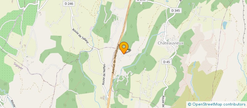 localisation de l'entreprise TAXIS AMBULANCES DE PROVENCE  CHATEAUVIEUX