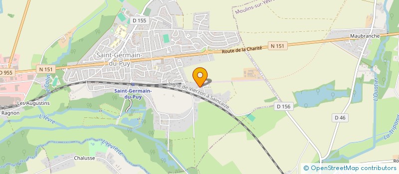 localisation de l'entreprise TAXIS ARYANE  BOURGES