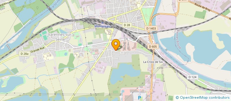 localisation de l'entreprise TAXIS BARRAT  VARENNES-SUR-SEINE