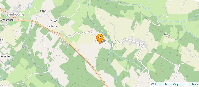 localisation de l'entreprise TAXIS BAZAS  SAINT-COME