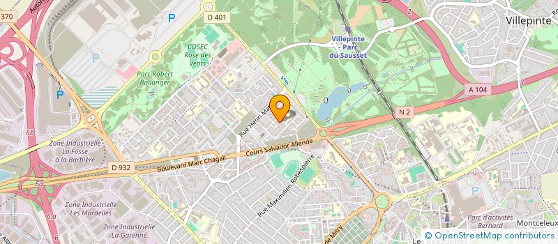 localisation de l'entreprise TAXIS BJ à AULNAY-SOUS-BOIS