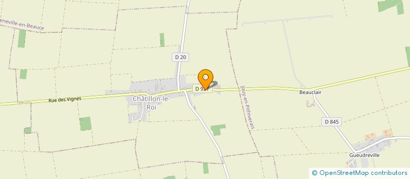 localisation de l'entreprise TAXIS CHATILLONNAIS à CHATILLON-LE-ROI