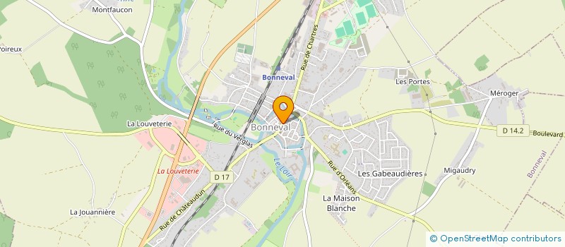 localisation de l'entreprise TAXIS CONIN à BONNEVAL