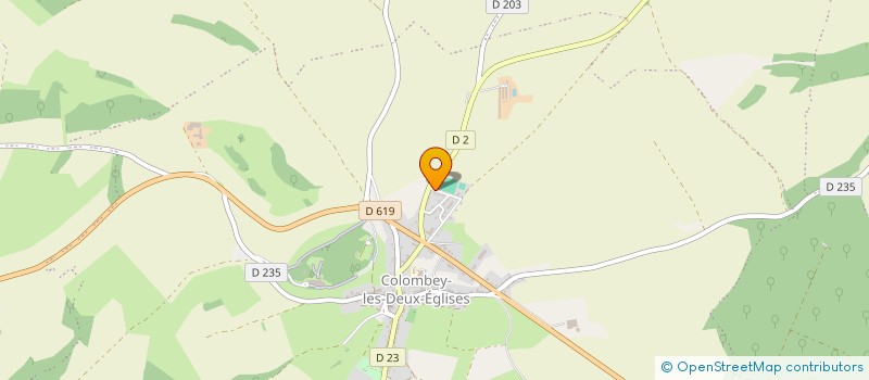 localisation de l'entreprise TAXIS D'APHRODITE à COLOMBEY LES DEUX EGLISES
