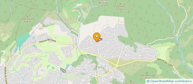 localisation de l'entreprise TAXIS DE FRANCE  SAINT-RAPHAEL