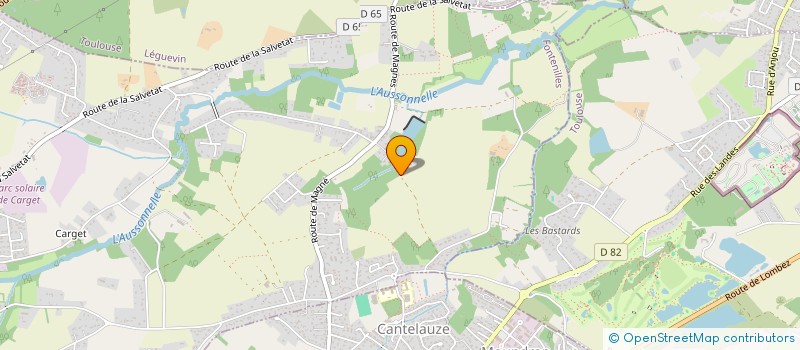 localisation de l'entreprise TAXIS DE L AUSSONNELLE à FONTENILLES