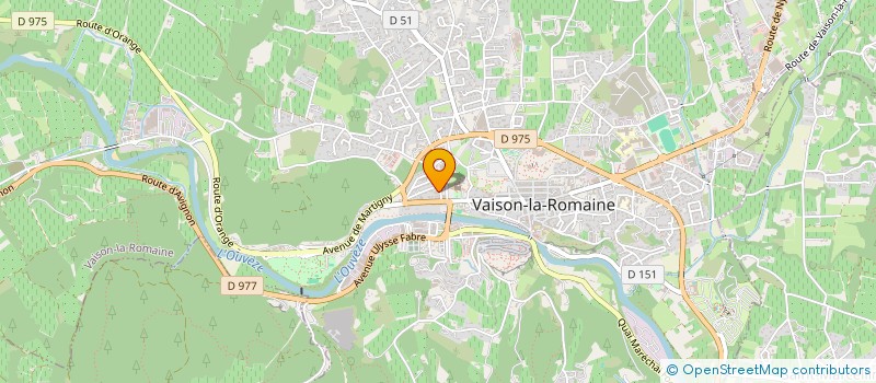 localisation de l'entreprise TAXIS DE L'EYGUES  RASTEAU