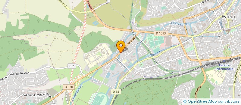 localisation de l'entreprise TAXIS DE LA VALLEE DE L'ITON à EVREUX