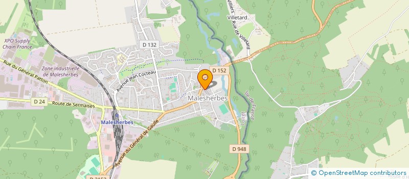 localisation de l'entreprise TAXIS DE MALESHERBES  LE MALESHERBOIS