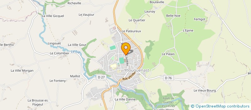 localisation de l'entreprise TAXIS DES 3 VALLEES à PLOUGUENAST-LANGAST