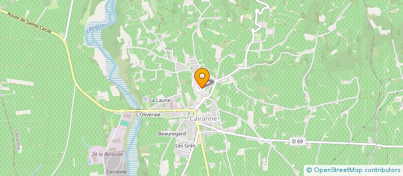 localisation de l'entreprise TAXIS DEVES  SAINT-JUST-D'ARDECHE