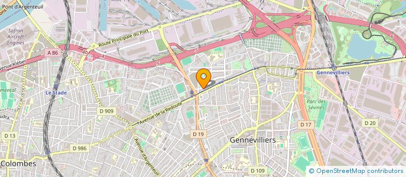 localisation de l'entreprise TAXIS DRIVER à GENNEVILLIERS