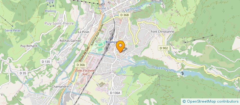 localisation de l'entreprise TAXIS DU GRAND BRIANCONNAIS  BRIANCON