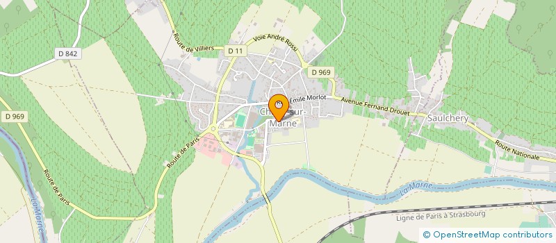 localisation de l'entreprise TAXIS DU SUD DE L'AISNE FAVIER à CHARLY-SUR-MARNE
