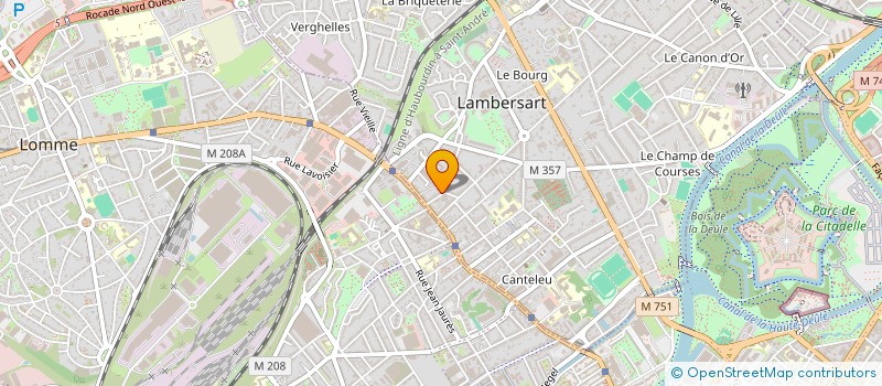 localisation de l'entreprise TAXIS G5 à LAMBERSART