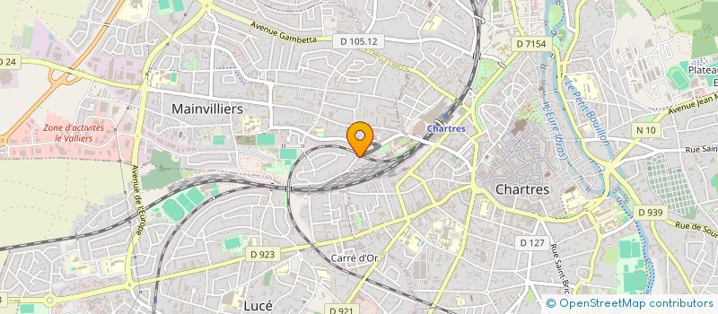 localisation de l'entreprise TAXIS GOSSE à MAINVILLIERS