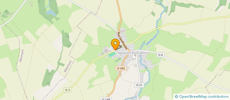 localisation de l'entreprise TAXIS HUNTER & AIR HUNTER  NOVION-PORCIEN